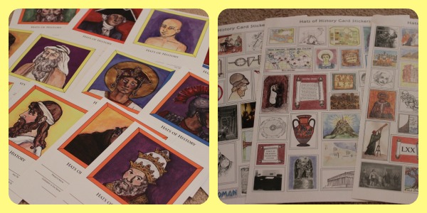 HATs Cards and Stickers from World Civ Overview