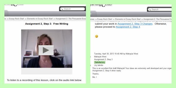 Rock Star Essay Communication via video, audio, written directions and emails