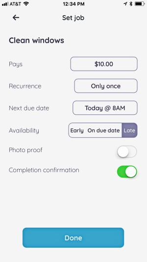 Chores and allowance have never been easier than with the Homey app!