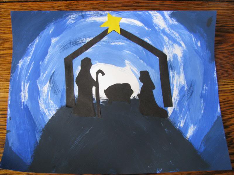 Christmas artist study of Nativities