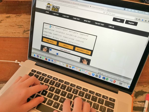 Improve language arts skills with typing! #homeschool #languagearts #typingtest